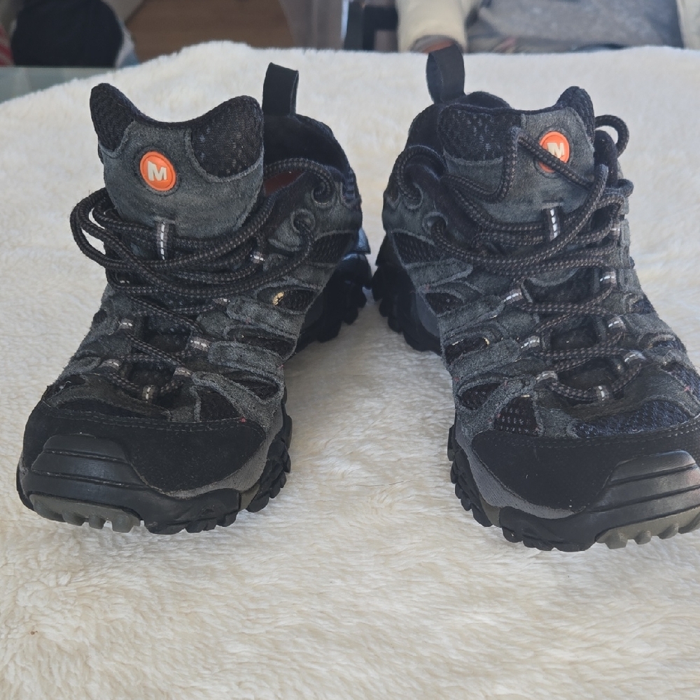 Merrell Kids' Black and Gray Sneakers